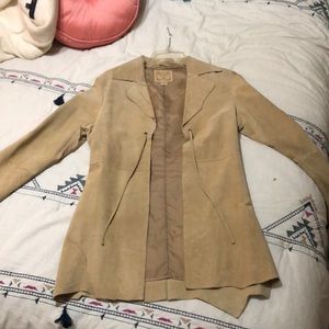 BKE tan Leather jacket